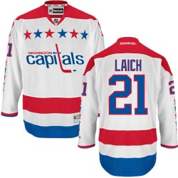 Washington Capitals Brooks Laich Official White Reebok Premier Adult Third NHL Hockey Jersey