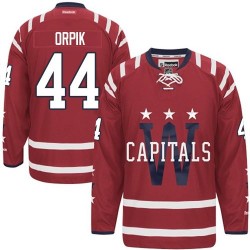 Washington Capitals Brooks Orpik Official Red Reebok Authentic Adult 2015 Winter Classic NHL Hockey Jersey