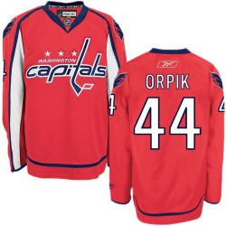 Washington Capitals Brooks Orpik Official Red Reebok Authentic Adult Home NHL Hockey Jersey