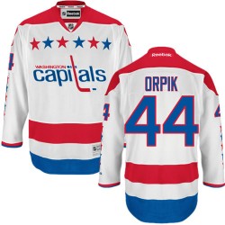 Washington Capitals Brooks Orpik Official White Reebok Authentic Adult Third NHL Hockey Jersey