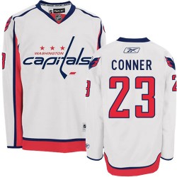 Washington Capitals Chris Conner Official White Reebok Authentic Adult Away NHL Hockey Jersey