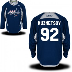 Washington Capitals Evgeny Kuznetsov Official Navy Blue Reebok Premier Adult Practice Team NHL Hockey Jersey