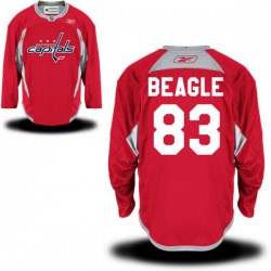 Washington Capitals Jay Beagle Official Red Reebok Premier Adult Alternate NHL Hockey Jersey