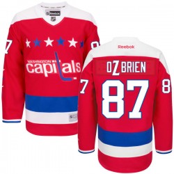 Washington Capitals Liam O'brien Official Red Reebok Premier Adult Alternate NHL Hockey Jersey