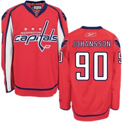 Washington Capitals Marcus Johansson Official Red Reebok Premier Adult Home NHL Hockey Jersey