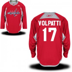 Washington Capitals Aaron Volpatti Official Red Reebok Authentic Adult Alternate NHL Hockey Jersey