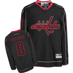 Washington Capitals Alex Ovechkin Official Black Ice Reebok Authentic Adult NHL Hockey Jersey