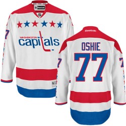 Washington Capitals T.J. Oshie Official White Reebok Authentic Youth Third NHL Hockey Jersey