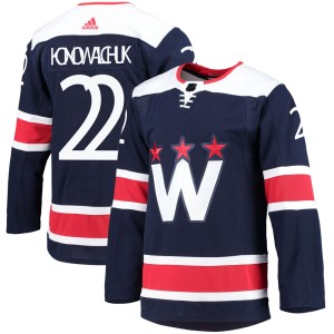 Washington Capitals Steve Konowalchuk Official Navy Adidas Authentic Adult 2020/21 Alternate Primegreen Pro NHL Hockey Jersey