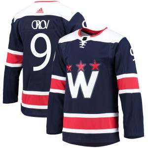Washington Capitals Dmitry Orlov Official Navy Adidas Authentic Adult 2020/21 Alternate Primegreen Pro NHL Hockey Jersey