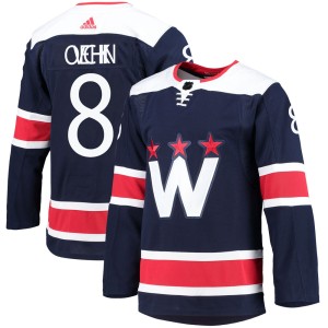 Washington Capitals Alex Ovechkin Official Navy Adidas Authentic Adult 2020/21 Alternate Primegreen Pro NHL Hockey Jersey
