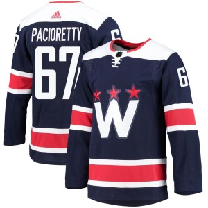 Washington Capitals Max Pacioretty Official Navy Adidas Authentic Adult 2020/21 Alternate Primegreen Pro NHL Hockey Jersey