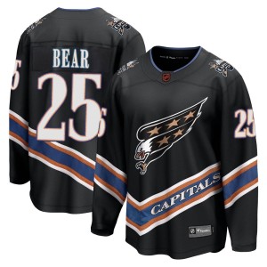 Washington Capitals Ethan Bear Official Black Fanatics Branded Breakaway Adult Special Edition 2.0 NHL Hockey Jersey