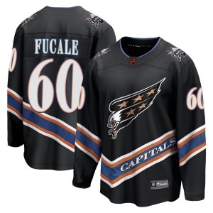 Washington Capitals Zach Fucale Official Black Fanatics Branded Breakaway Adult Special Edition 2.0 NHL Hockey Jersey