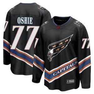 Washington Capitals T.J. Oshie Official Black Fanatics Branded Breakaway Adult Special Edition 2.0 NHL Hockey Jersey