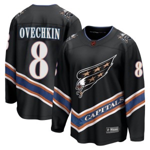 Washington Capitals Alex Ovechkin Official Black Fanatics Branded Breakaway Adult Special Edition 2.0 NHL Hockey Jersey