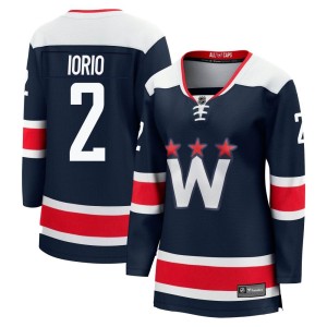 Washington Capitals Vincent Iorio Official Navy Fanatics Branded Premier Women's Breakaway 2020/21 Alternate NHL Hockey Jersey