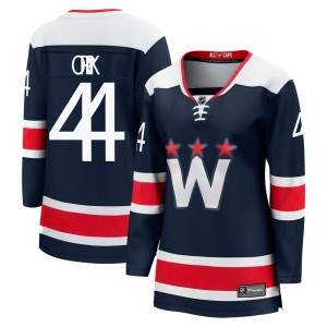 Washington Capitals Brooks Orpik Official Navy Fanatics Branded Premier Women's zied Breakaway 2020/21 Alternate NHL Hockey Jersey