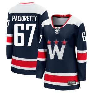 Washington Capitals Max Pacioretty Official Navy Fanatics Branded Premier Women's zied Breakaway 2020/21 Alternate NHL Hockey Jersey