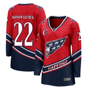 Washington Capitals Steve Konowalchuk Official Red Fanatics Branded Breakaway Women's 2020/21 Special Edition NHL Hockey Jersey