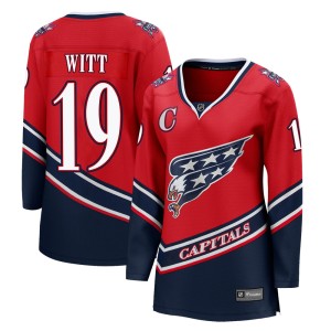 Washington Capitals Brendan Witt Official Red Fanatics Branded Breakaway Women's 2020/21 Special Edition NHL Hockey Jersey