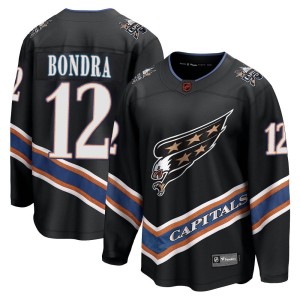 Washington Capitals Peter Bondra Official Black Fanatics Branded Breakaway Youth Special Edition 2.0 NHL Hockey Jersey