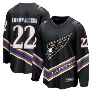 Washington Capitals Steve Konowalchuk Official Black Fanatics Branded Breakaway Youth Special Edition 2.0 NHL Hockey Jersey
