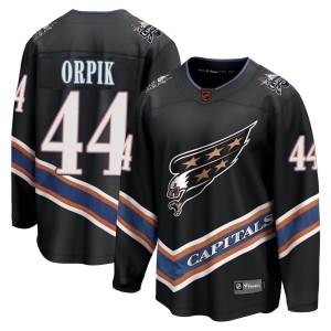 Washington Capitals Brooks Orpik Official Black Fanatics Branded Breakaway Youth Special Edition 2.0 NHL Hockey Jersey