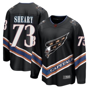 Washington Capitals Conor Sheary Official Black Fanatics Branded Breakaway Youth Special Edition 2.0 NHL Hockey Jersey