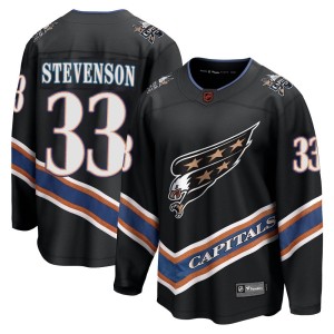 Washington Capitals Clay Stevenson Official Black Fanatics Branded Breakaway Youth Special Edition 2.0 NHL Hockey Jersey