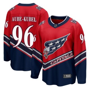 Washington Capitals Nicolas Aube-Kubel Official Red Fanatics Branded Breakaway Youth 2020/21 Special Edition NHL Hockey Jersey