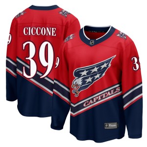 Washington Capitals Enrico Ciccone Official Red Fanatics Branded Breakaway Youth 2020/21 Special Edition NHL Hockey Jersey