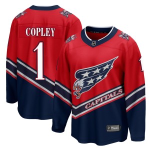 Washington Capitals Pheonix Copley Official Red Fanatics Branded Breakaway Youth 2020/21 Special Edition NHL Hockey Jersey