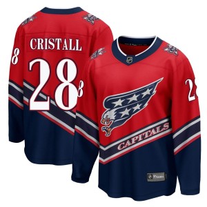Washington Capitals Andrew Cristall Official Red Fanatics Branded Breakaway Youth 2020/21 Special Edition NHL Hockey Jersey