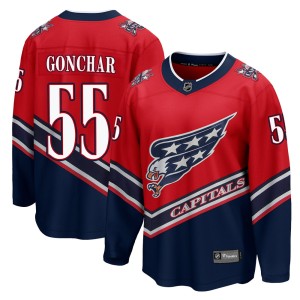 Washington Capitals Sergei Gonchar Official Red Fanatics Branded Breakaway Youth 2020/21 Special Edition NHL Hockey Jersey