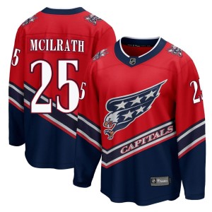 Washington Capitals Dylan McIlrath Official Red Fanatics Branded Breakaway Youth 2020/21 Special Edition NHL Hockey Jersey