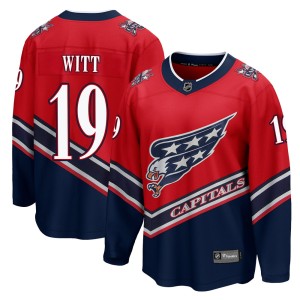 Washington Capitals Brendan Witt Official Red Fanatics Branded Breakaway Youth 2020/21 Special Edition NHL Hockey Jersey