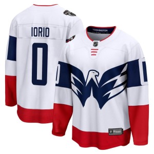 Washington Capitals Vincent Iorio Official White Fanatics Branded Breakaway Adult 2023 Stadium Series NHL Hockey Jersey