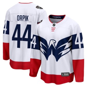 Washington Capitals Brooks Orpik Official White Fanatics Branded Breakaway Adult 2023 Stadium Series NHL Hockey Jersey