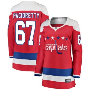 Washington Capitals Max Pacioretty Official Red Fanatics Branded Breakaway Women's Alternate NHL Hockey Jersey