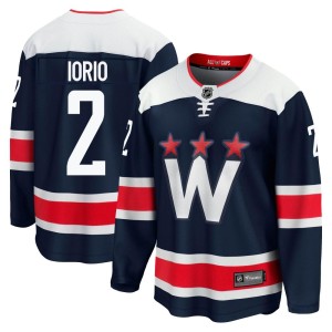 Washington Capitals Vincent Iorio Official Navy Fanatics Branded Premier Adult Breakaway 2020/21 Alternate NHL Hockey Jersey