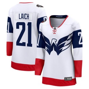Washington Capitals Brooks Laich Official White Fanatics Branded Breakaway Women's 2023 Stadium Series NHL Hockey Jersey