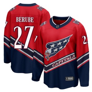 Washington Capitals Craig Berube Official Red Fanatics Branded Breakaway Adult 2020/21 Special Edition NHL Hockey Jersey