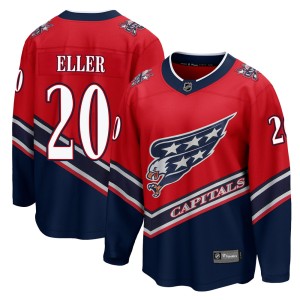 Washington Capitals Lars Eller Official Red Fanatics Branded Breakaway Adult 2020/21 Special Edition NHL Hockey Jersey