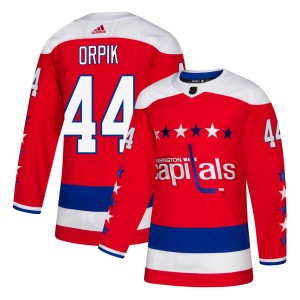 Washington Capitals Brooks Orpik Official Red Adidas Authentic Adult Alternate NHL Hockey Jersey