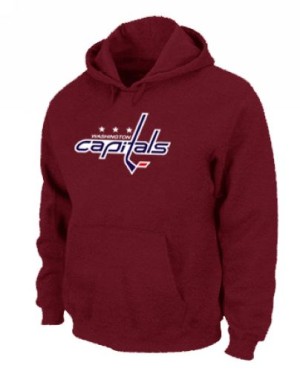 Washington Capitals Official Red Adult Pullover Hoodie -