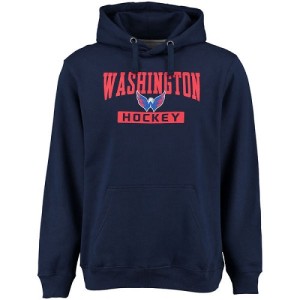 Washington Capitals Official Navy Adult Rinkside City Pride Pullover Hoodie -