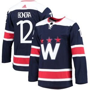 Washington Capitals Peter Bondra Official Navy Adidas Authentic Youth 2020/21 Alternate Primegreen Pro NHL Hockey Jersey